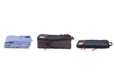 Product image TROIKA Reise-Kompressionstaschen Set BUSINESS PACKING CUBES bedrucken