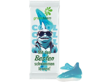 Product image Fruchtgummi 1er Hai Werbeartikel