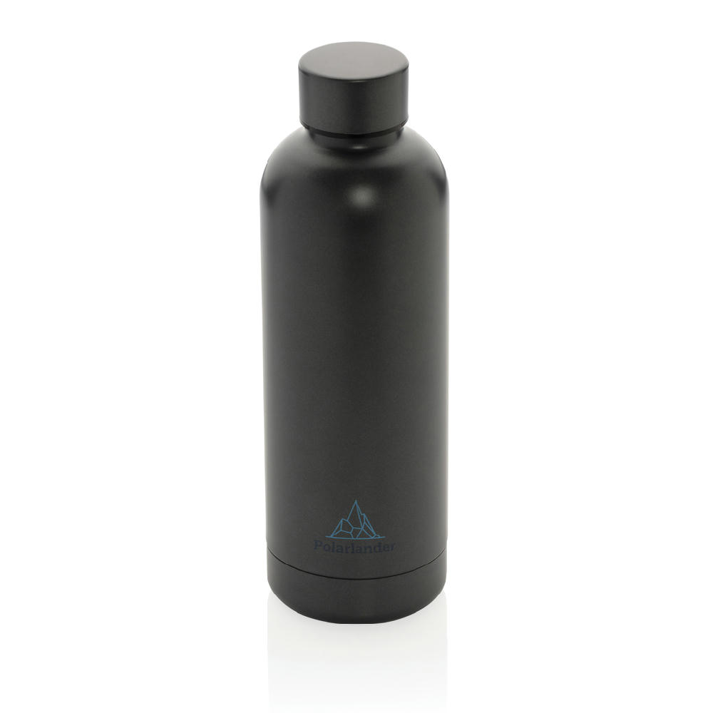 Impact Vakuumflasche aus RCS recyceltem Stainless-Steel Werbeartikel