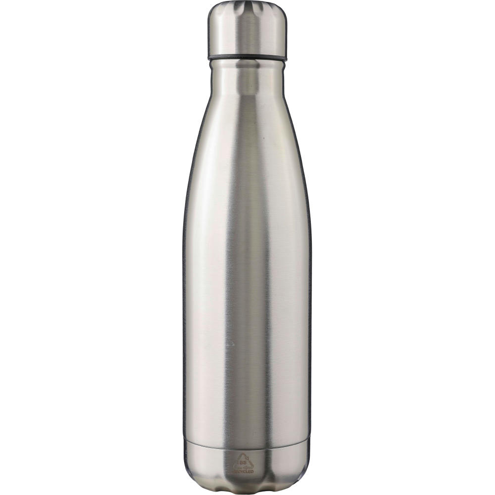 Recyceltem trinkflasche(650 ml) aus Edelstahl Sumatra Werbeartikel