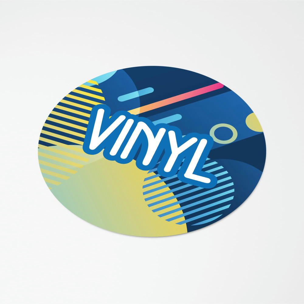 Vinyl Sticker Rund Ø 20 mm Werbeartikel