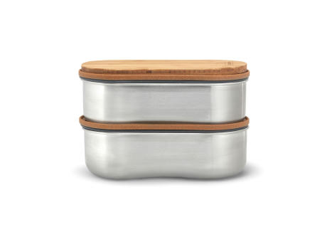 Black+Blum Stainless Steel Double Bento Box Werbeartikel