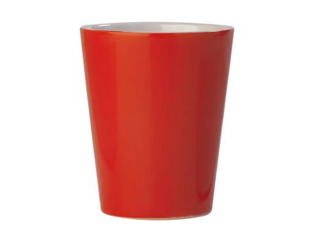 Kaffeebecher Nice hellrot 270ml bedrucken