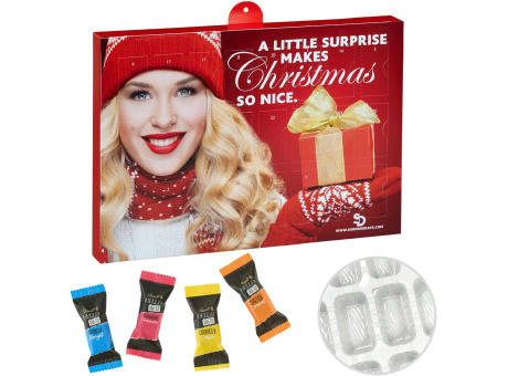 Product image Premium Präsent-Adventskalender mit Hello Mini Stick Mix Werbeartikel