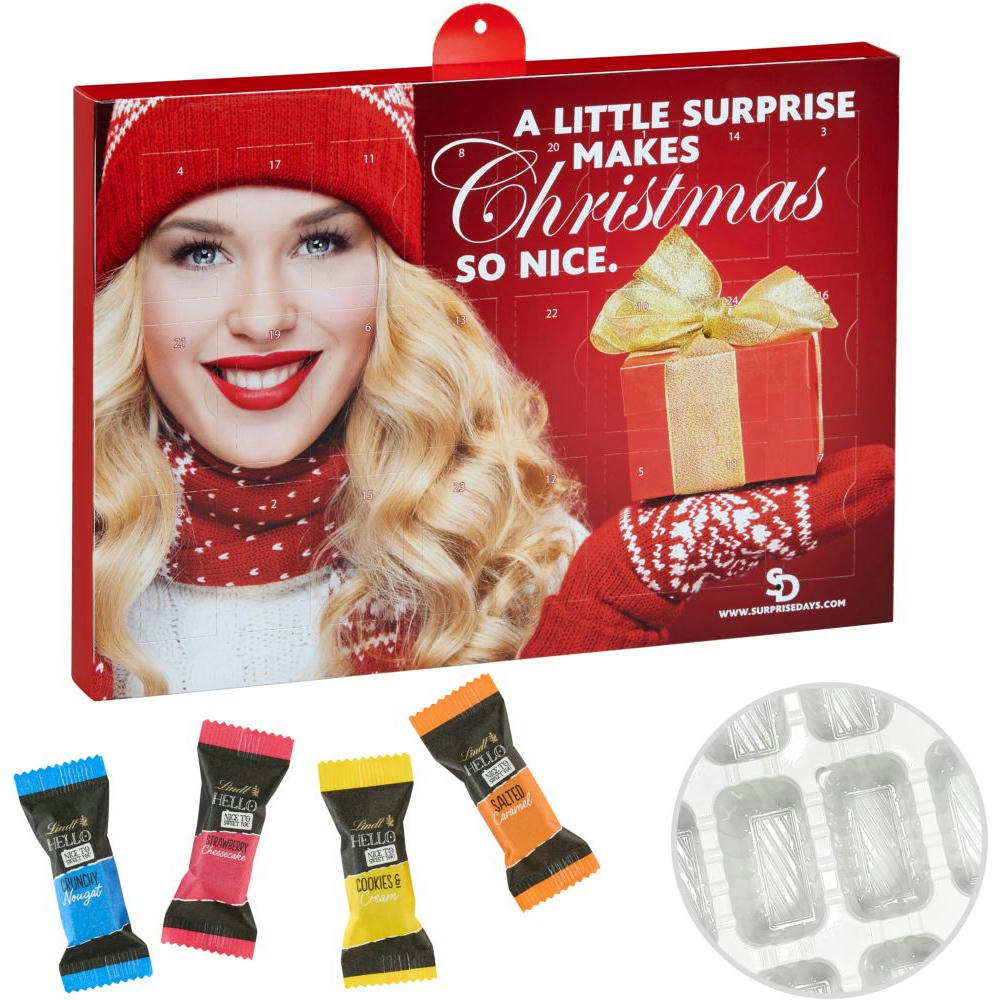 Product image Premium Präsent-Adventskalender mit Hello Mini Stick Mix Werbeartikel