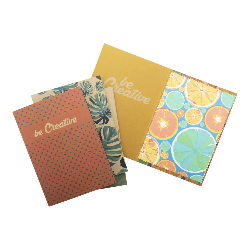 Product image Postkarte mit Brillenreinigungstuch Dioptry Mail Eco Werbeartikel