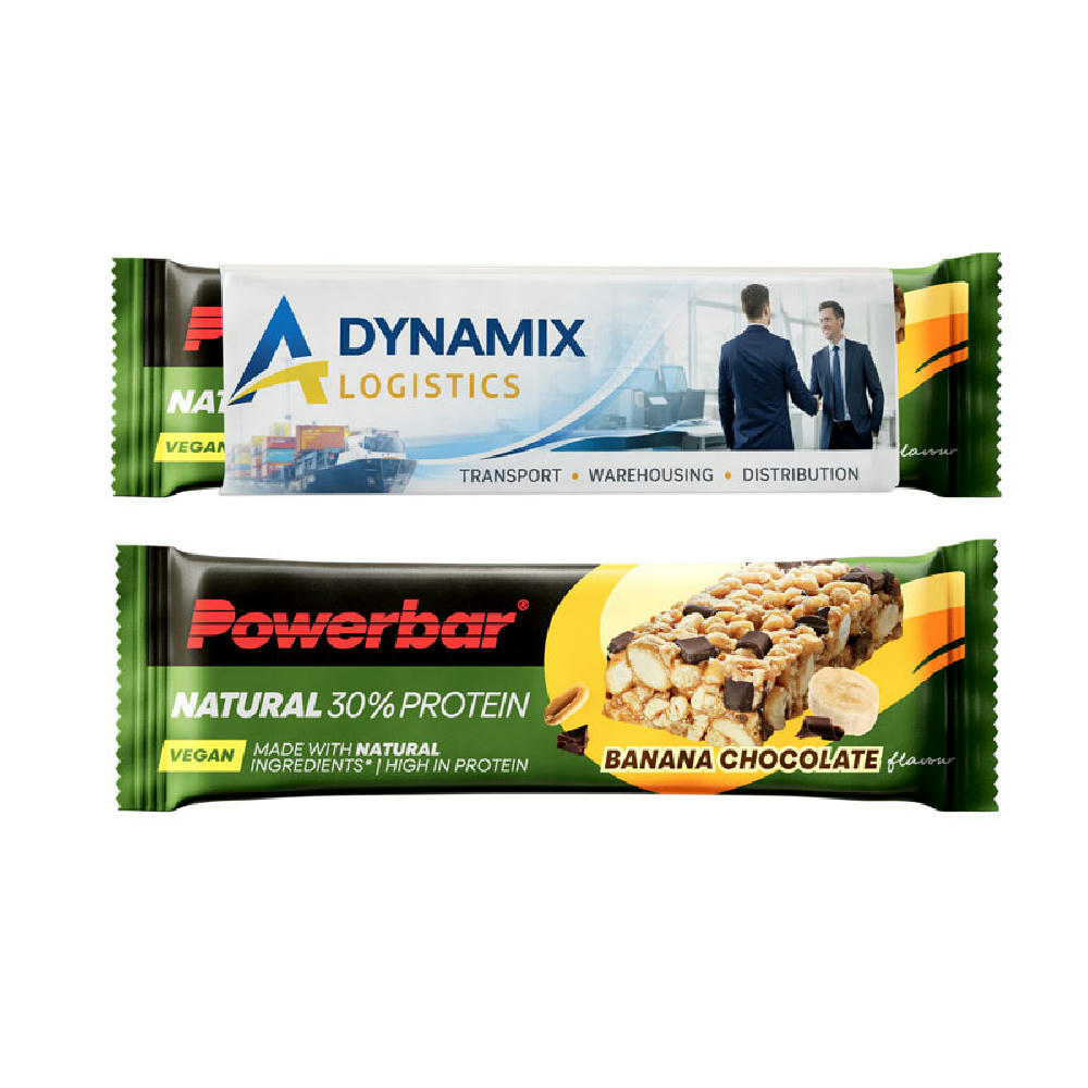 Product image Powerbar im Werbeschuber- Natural Protein VEGAN Werbeartikel