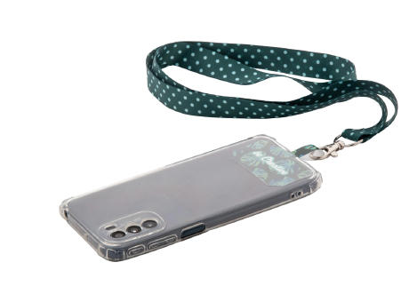 individuelles RPET Handyhalter-Lanyard Subyard Mobile RPET Werbeartikel