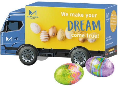 Product image 3D Präsent LKW Ostern Werbeartikel