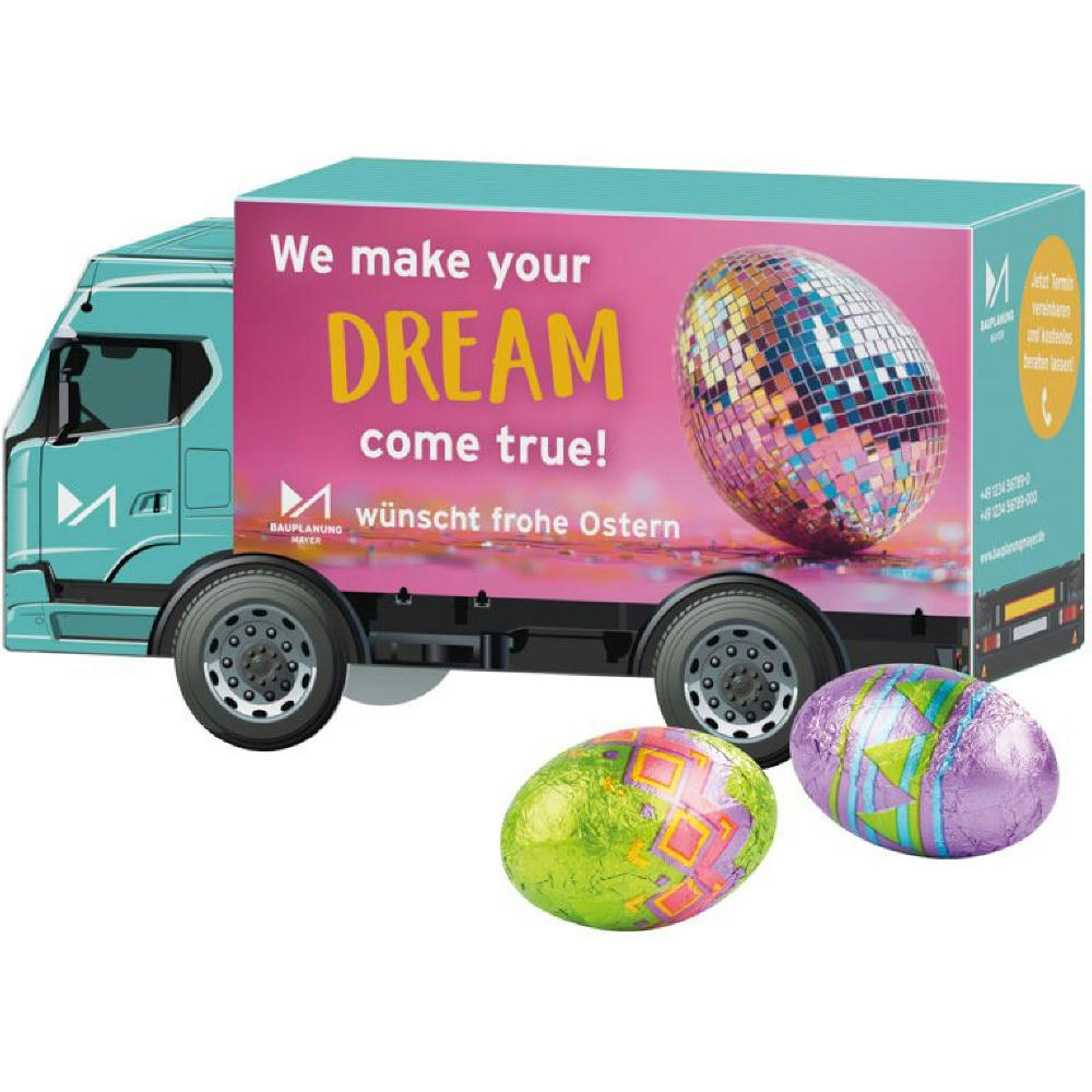 Product image 3D Präsent LKW Ostern Werbeartikel