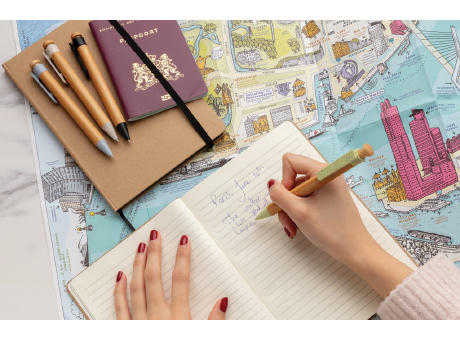 Bambus Stift mit Wheatstraw-Clip bedrucken