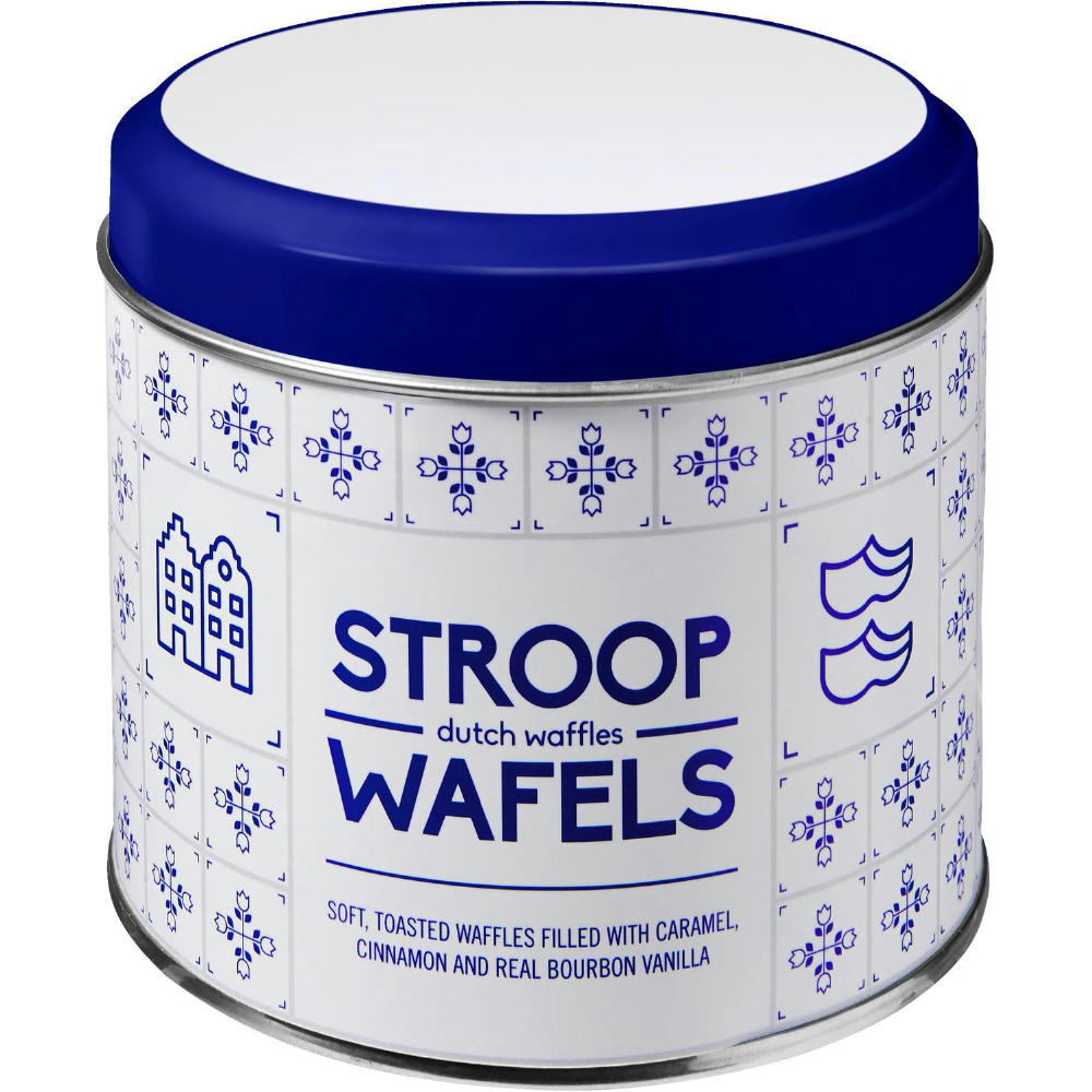 Metalldose für Stroopwafel Sanvi Werbeartikel