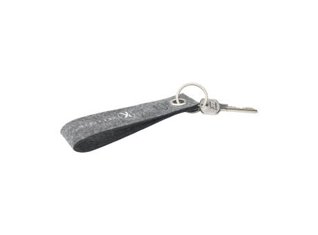 GRS RPET Felt Keyring Schlüsselanhänger bedrucken