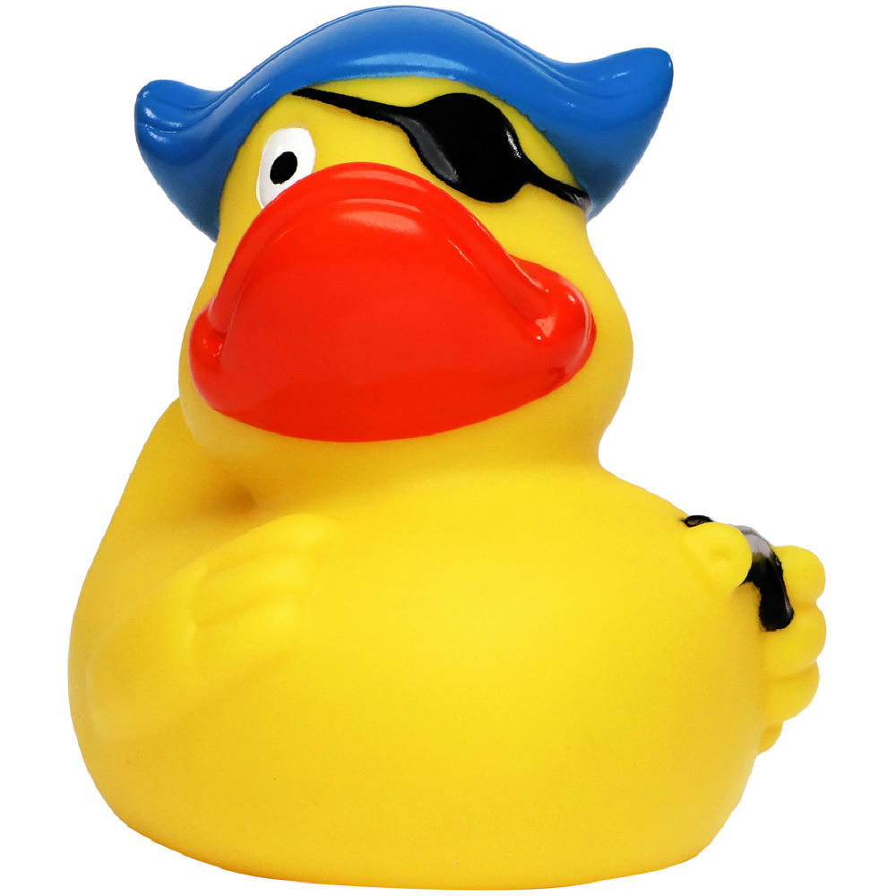 Product image Quietsche-Ente Hut u. Augenklappe Werbeartikel