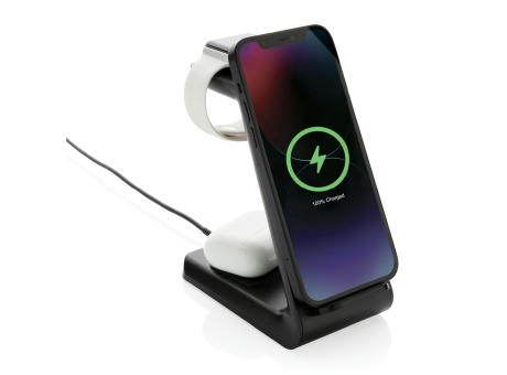 Urban Vitamin Fairfield 3-in-1 Charger aus RCS rPlastik Werbeartikel