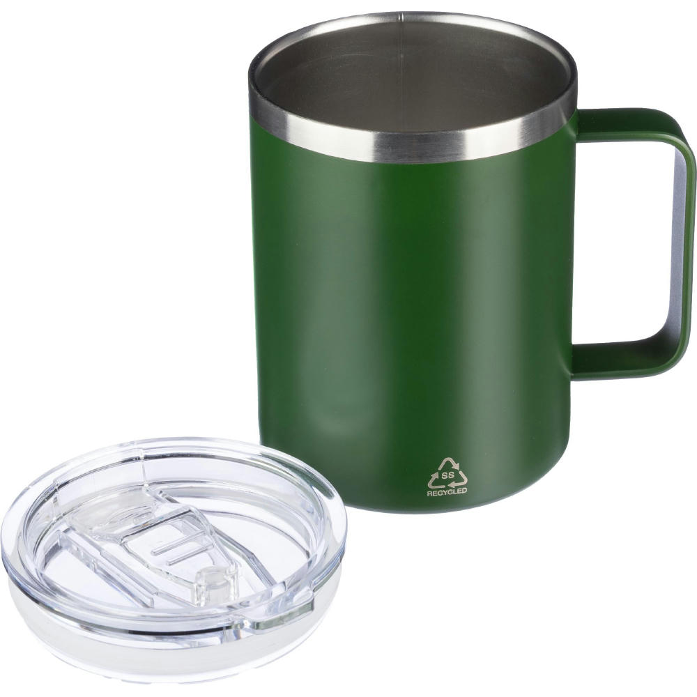 Doppelwandiger Becher aus Edelstahl (300 ml) Renate Werbeartikel