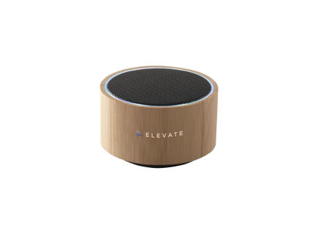 Wave Bambus Wireless Speaker kabelloser Lautsprecher Werbeartikel