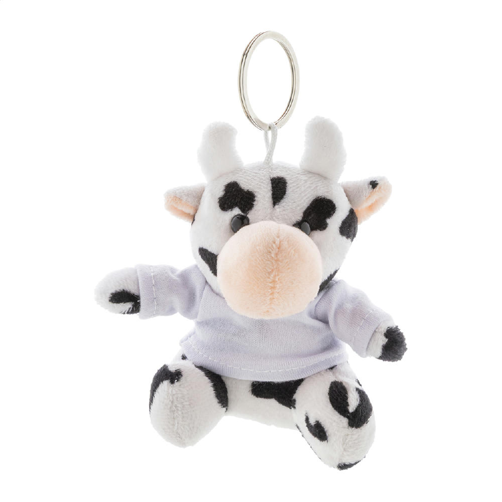 Product image Plüsch-Kuh-Schlüsselanhänger CowFob Werbeartikel