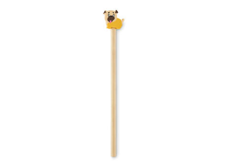 Holzbleistift mit Radiergummi Werbeartikel