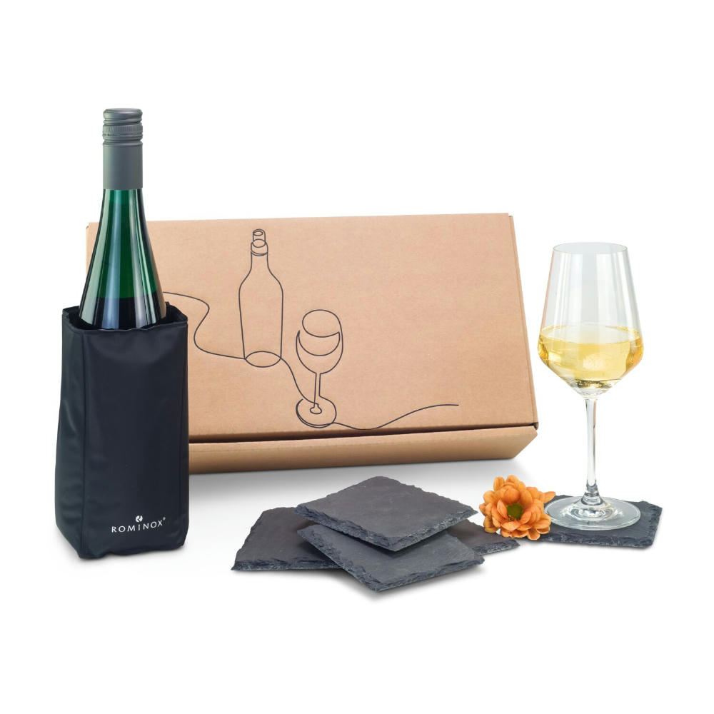 Product image Geschenkset / Präsenteset: Wein-Kühlung Werbeartikel