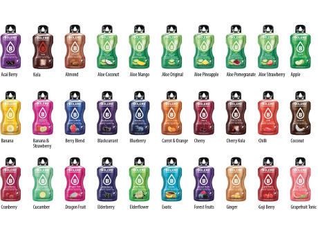 BOLERO Drinks Werbekarte,   3 g, Inhalt: BOLERO zuckerfreies Getränkepulver Werbeartikel