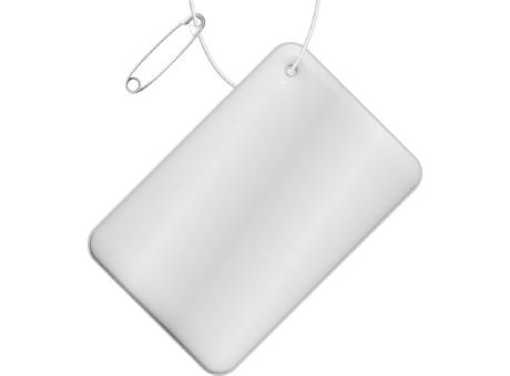 Product image RFX™ H-10 Rechteckiger, reflektierender PVC-Anhänger, klein Werbeartikel