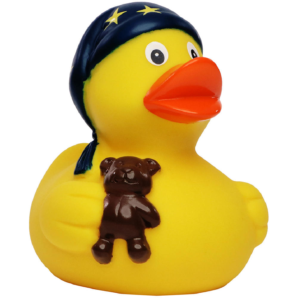 Product image Quietsche-Ente Schlafmütze Werbeartikel