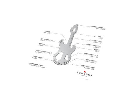 ROMINOX® Key Tool // Guitar - 19 functions (Gitarre) bedrucken