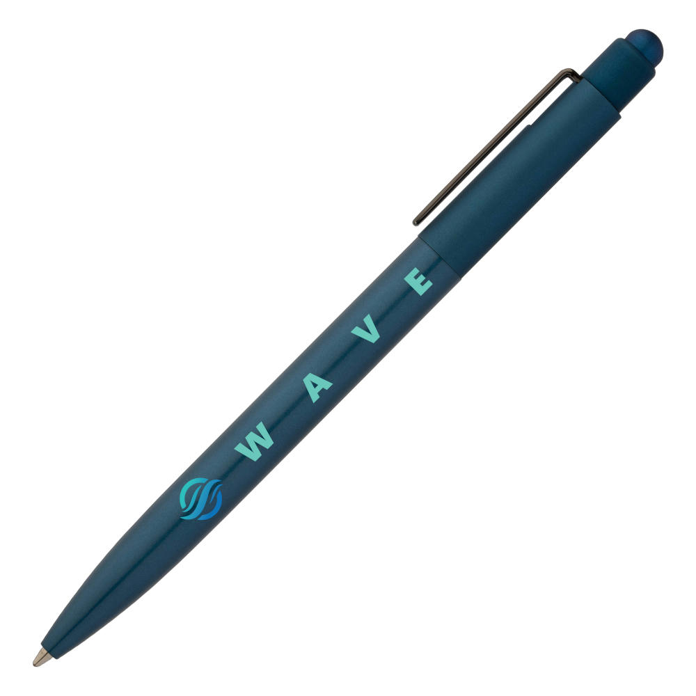 Evo Softy Kugelschreiber aus recyceltem Aluminium - m/Stylus Werbeartikel