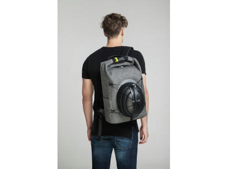 Urban schnitthemmender Anti-Diebstahl-Rucksack bedrucken