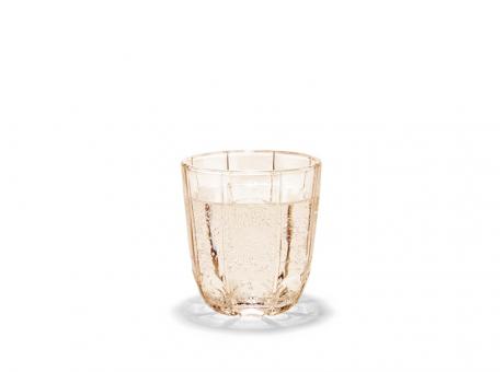 Holmegaard Lily Wasserglas 32 cl toffee rose 2 Stck bedrucken
