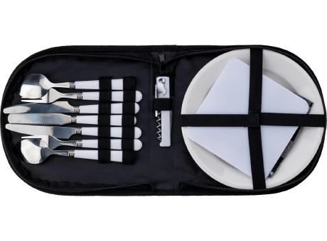 Picknick-Reisetasche aus Segeltuch Jacques Werbeartikel