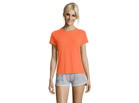SPORTY DAMENT-SHIRT  140g bedrucken