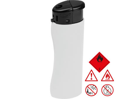 Elektronik Feuerzeug, ergonomisch bedrucken