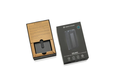Urban Vitamin Delano 5-in-1 10.000mAh 20W PD magn. Powerbank bedrucken