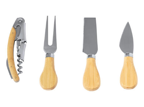 Wein- und Käsemesser-Set Tantic Werbeartikel