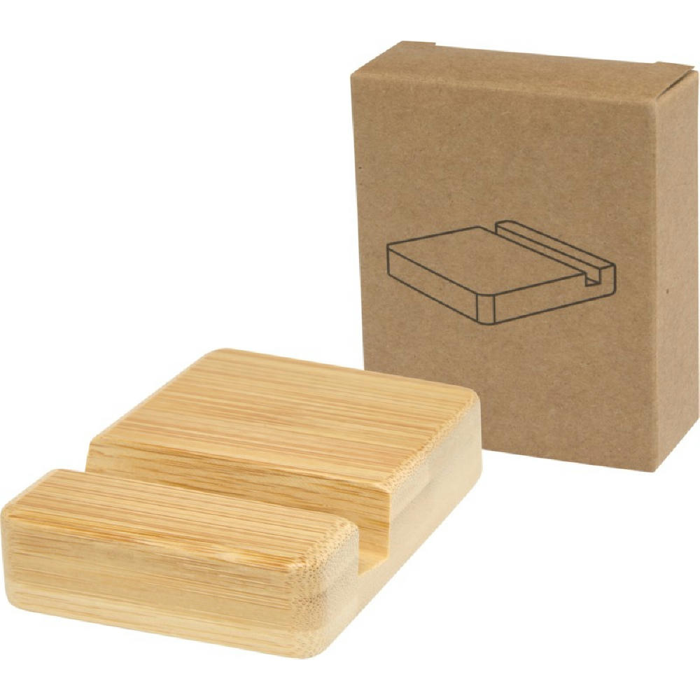 Product image Ebla Smartphonehalterung aus Bambus Werbeartikel