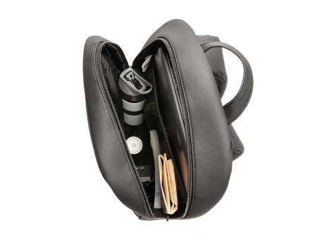 Swiss Peak Deluxe PU Laptop-Rucksack, PVC-frei bedrucken