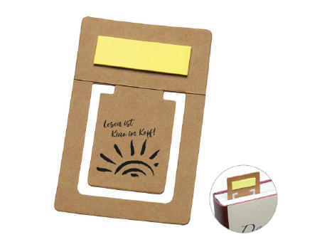 Haftnotizen-Lesezeichen, mini Werbeartikel