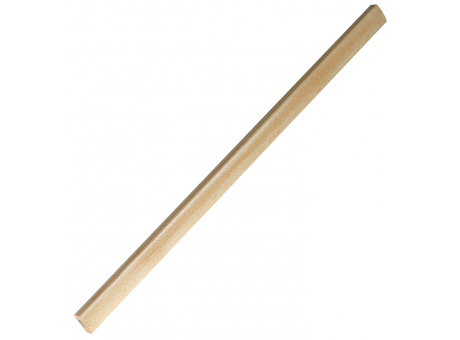 Product image Bleistift, Zimmermannsbleistift, 24 cm, eckig-oval bedrucken