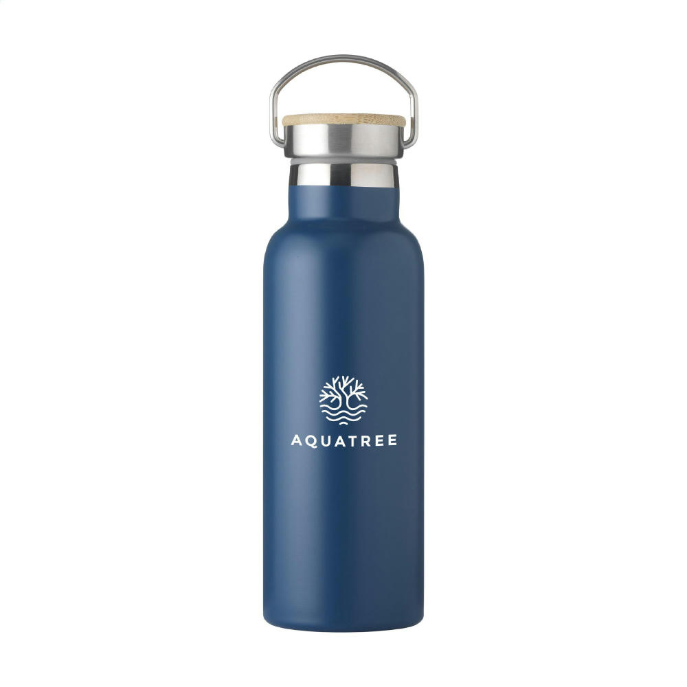 Nordvik RCS Recycled Steel 500 ml Trinkflasche Werbeartikel