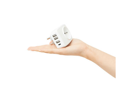 ENDLESS POWER PRO - USB-Adapter-Stecker-Netzteil Werbeartikel