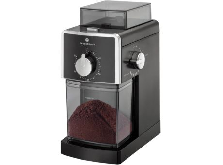 Zassenhaus Elektrische Kaffeemühle Kingston schwarz Werbeartikel