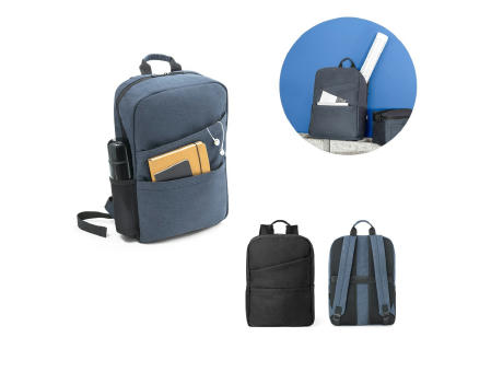 REPURPOSE BACKPACK. Laptop-Rucksack 15.6" aus 600D recyceltem Polyester Werbeartikel