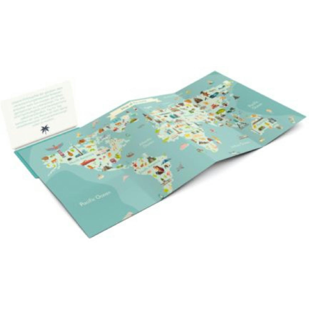 Faltplan Concept-Card Large Recycling Werbeartikel