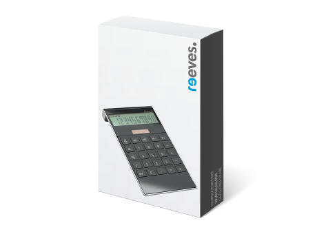 Solartaschenrechner REEVES-SAN LORENZO Werbeartikel