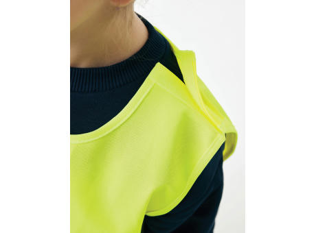 Sicherheitsweste aus GRS recyceltem PET 3-6 Jahre Werbeartikel