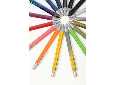 TROIKA Multitasking-Kugelschreiber CONSTRUCTION Werbeartikel