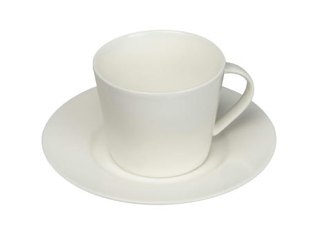 Product image Porzellantasse mit Unterteller bedrucken