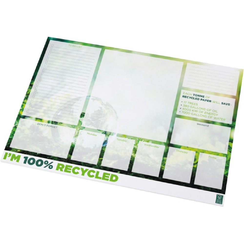 Product image Desk-Mate® A2 recycelter Notizblock Werbeartikel